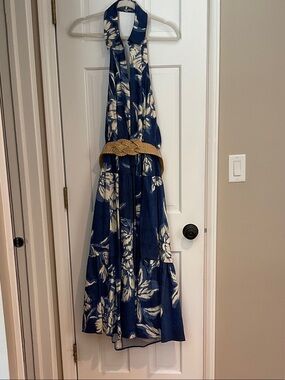 long sleeveless dress ZESICA Women's 2026 Summer Sleeveless Maxi Dress Casual V Neck Hollow zesica